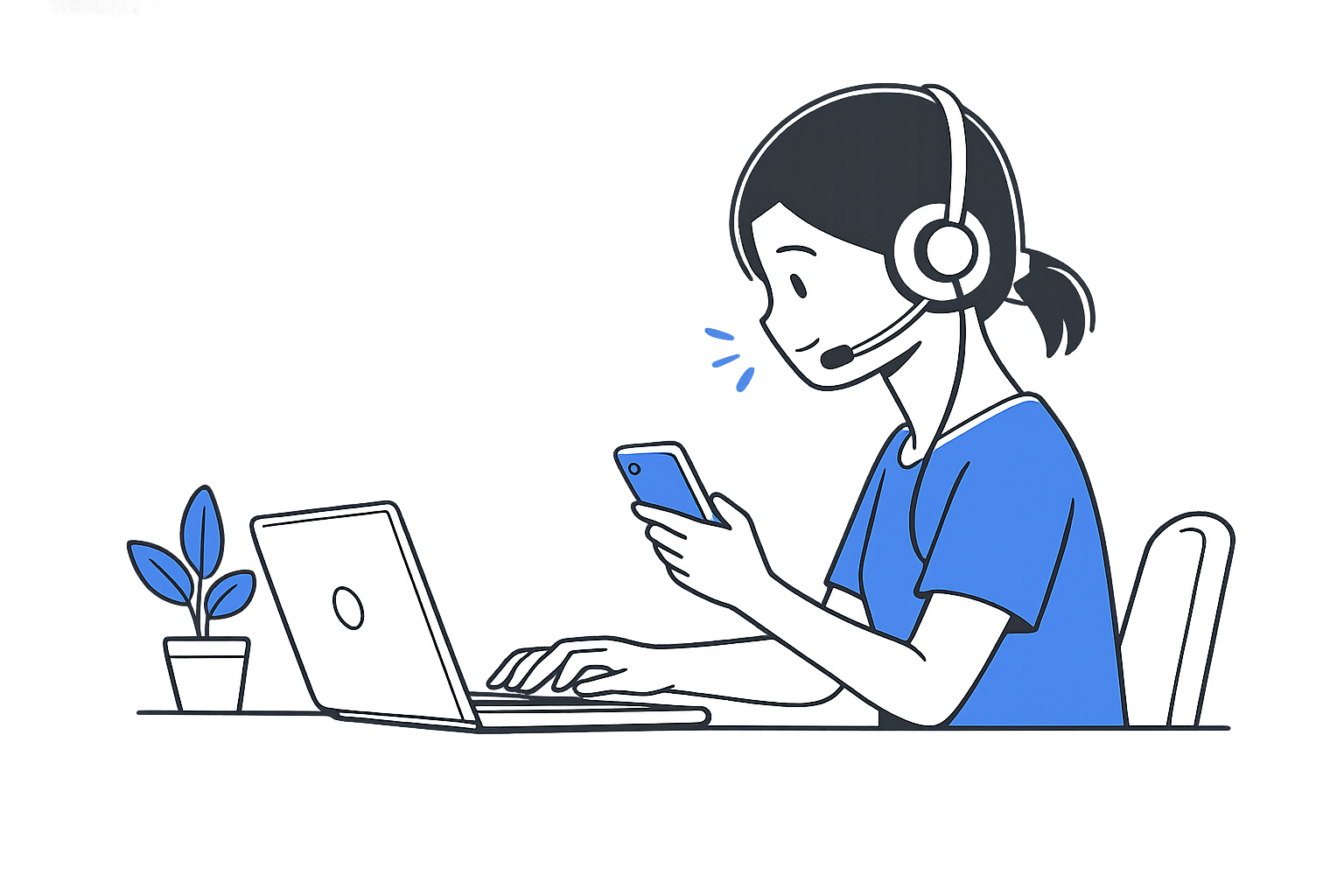 Student getting AI-powered admissions guidance